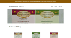 Desktop Screenshot of horsingaroundsoap.com
